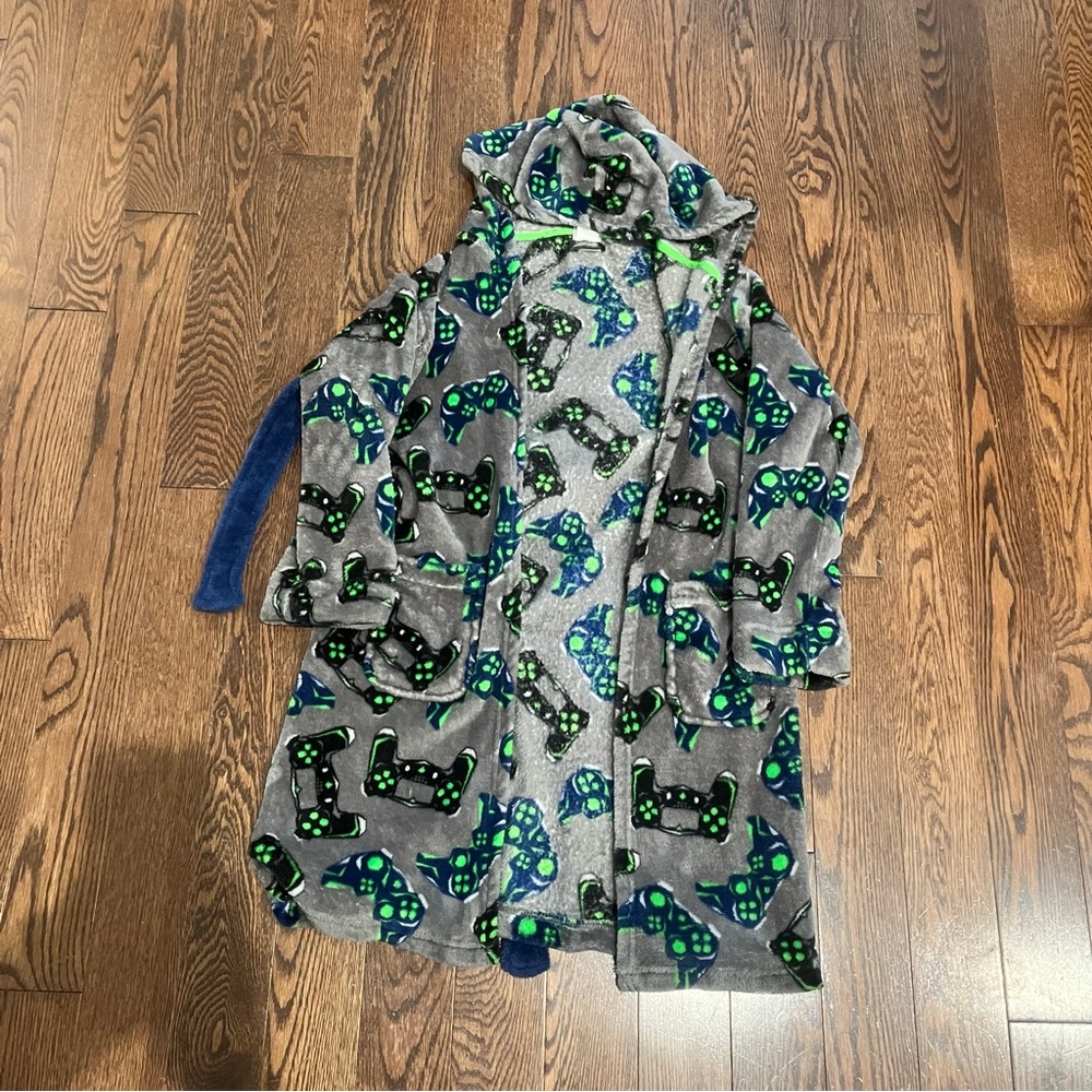 {Cuddl Duds} Fleece Game Controller Robe, M (8/10)